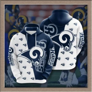 Los Angeles Rams 3D hoodie 010