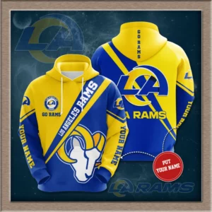 Los Angeles Rams 3D hoodie 07