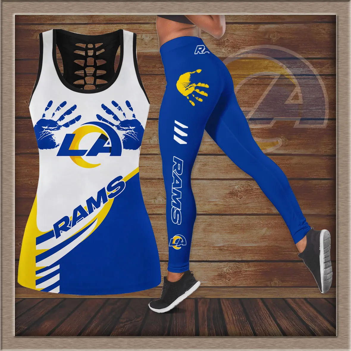 Los Angeles Rams Hollow Tank Top Leggings