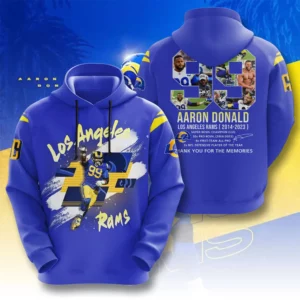 Los Angeles Rams x Aaron Donald Hoodie XXLTEE0424ZN