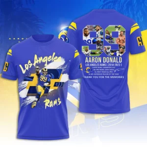 Los Angeles Rams x Aaron Donald T shirt XXLTEE0424ZN