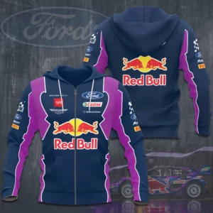 M Sport Ford Rally Team 3D zip hoodie