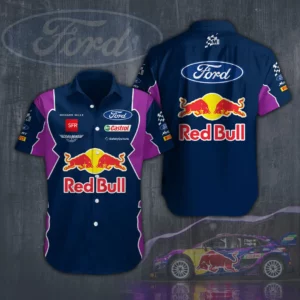 M Sport Ford World Rally Team short sleeve dress shirt 03