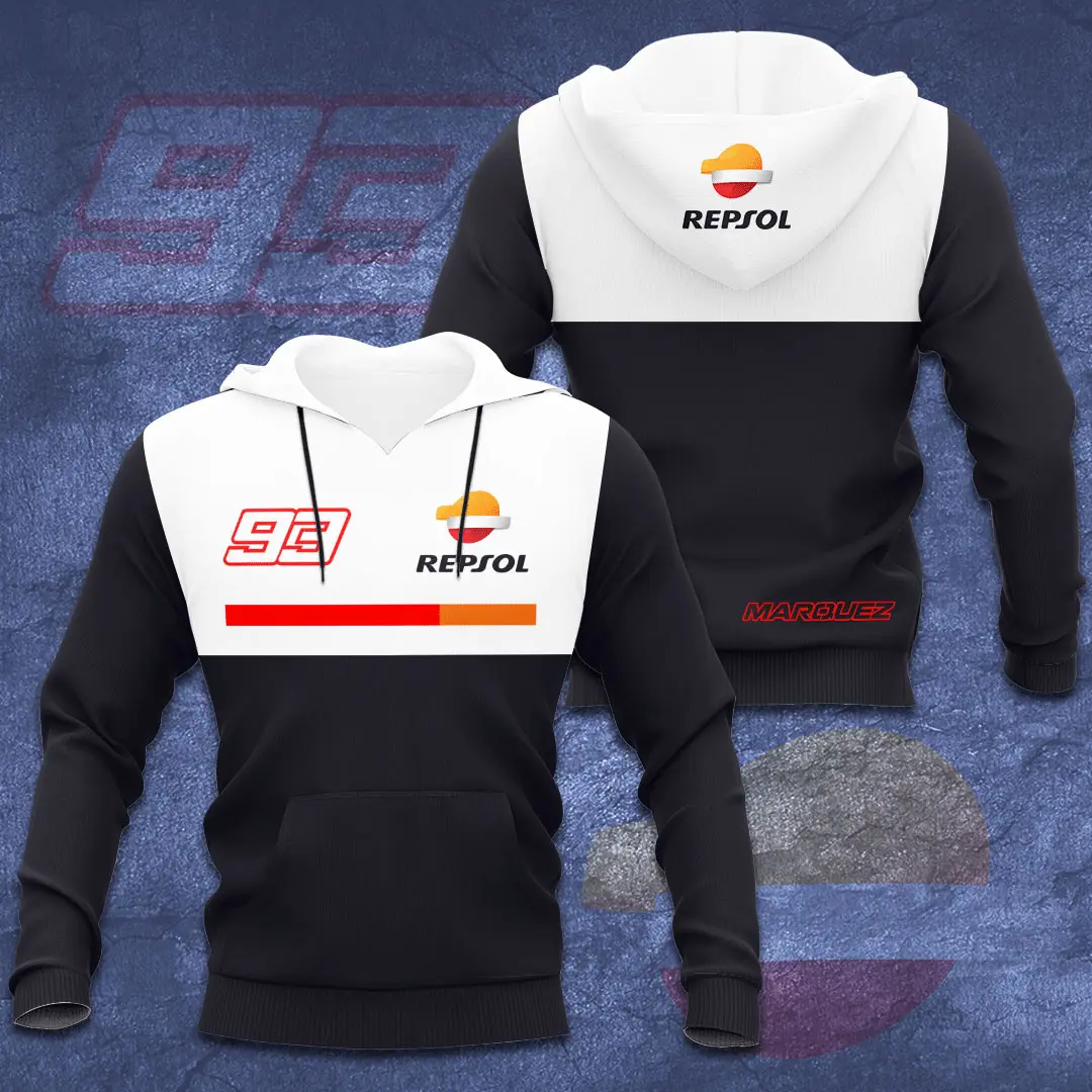 Marc Marquez Repsol Honda 3D Hoodie MGPRH007