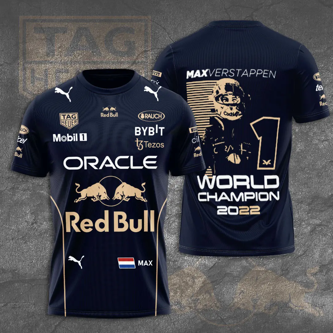 Max Verstappen 3D T shirt