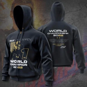 Max Verstappen Red Bull Zip up Hoodie