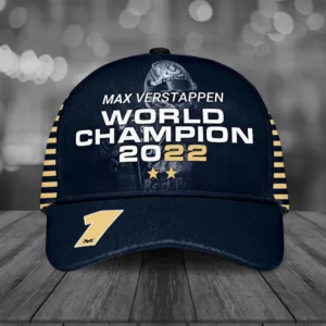 Max Verstappen World Champion 2022 Cap Custom Hat 01