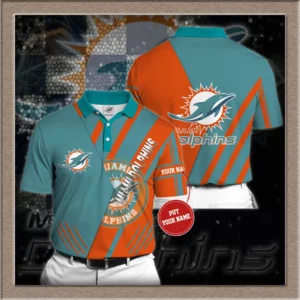 Miami Dolphins 3D Polo 04