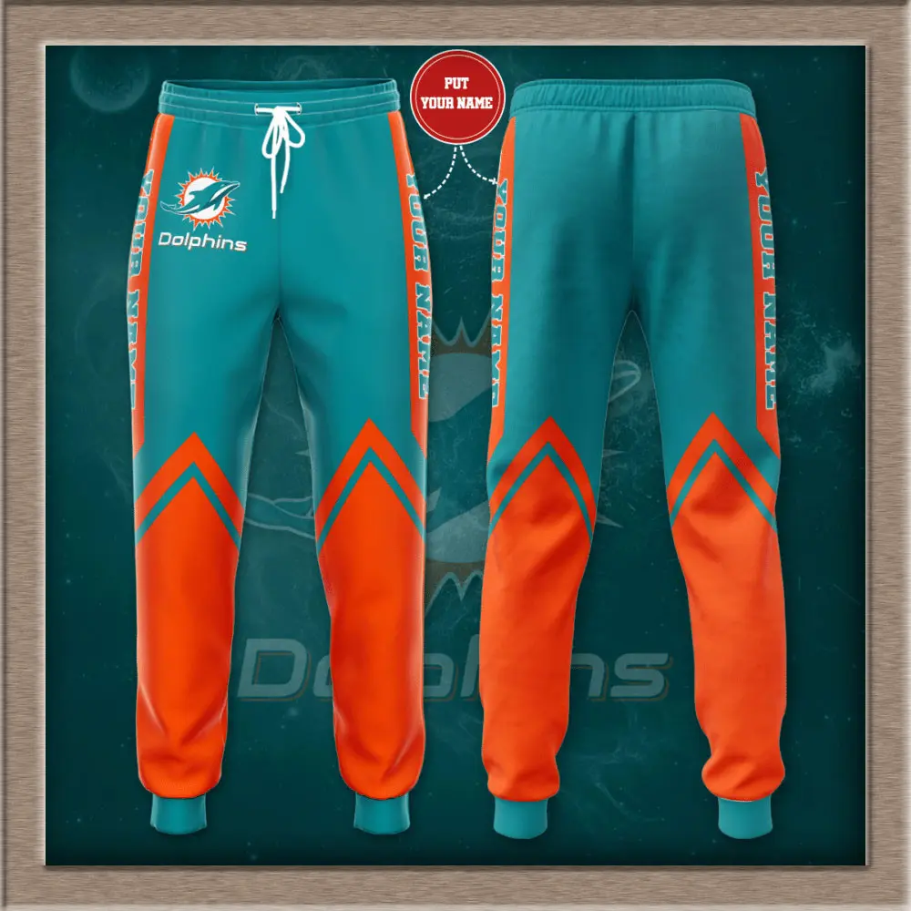 Miami Dolphins 3D Sweatpant 010
