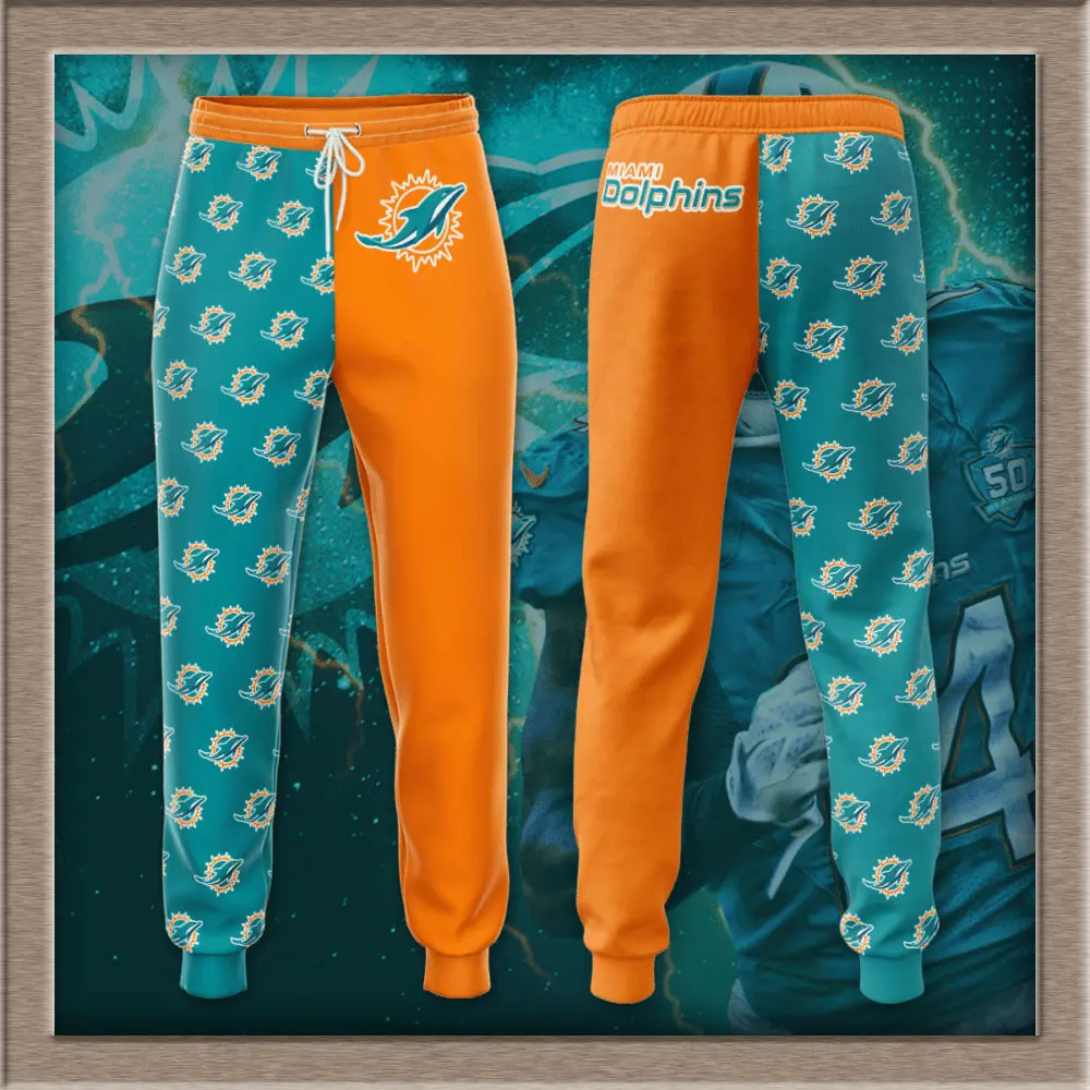 Miami Dolphins 3D Sweatpant 04