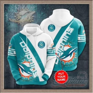 Miami Dolphins 3D hoodie 01