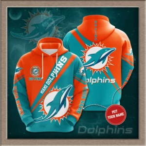 Miami Dolphins 3D hoodie 02