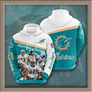 Miami Dolphins 3D hoodie 08