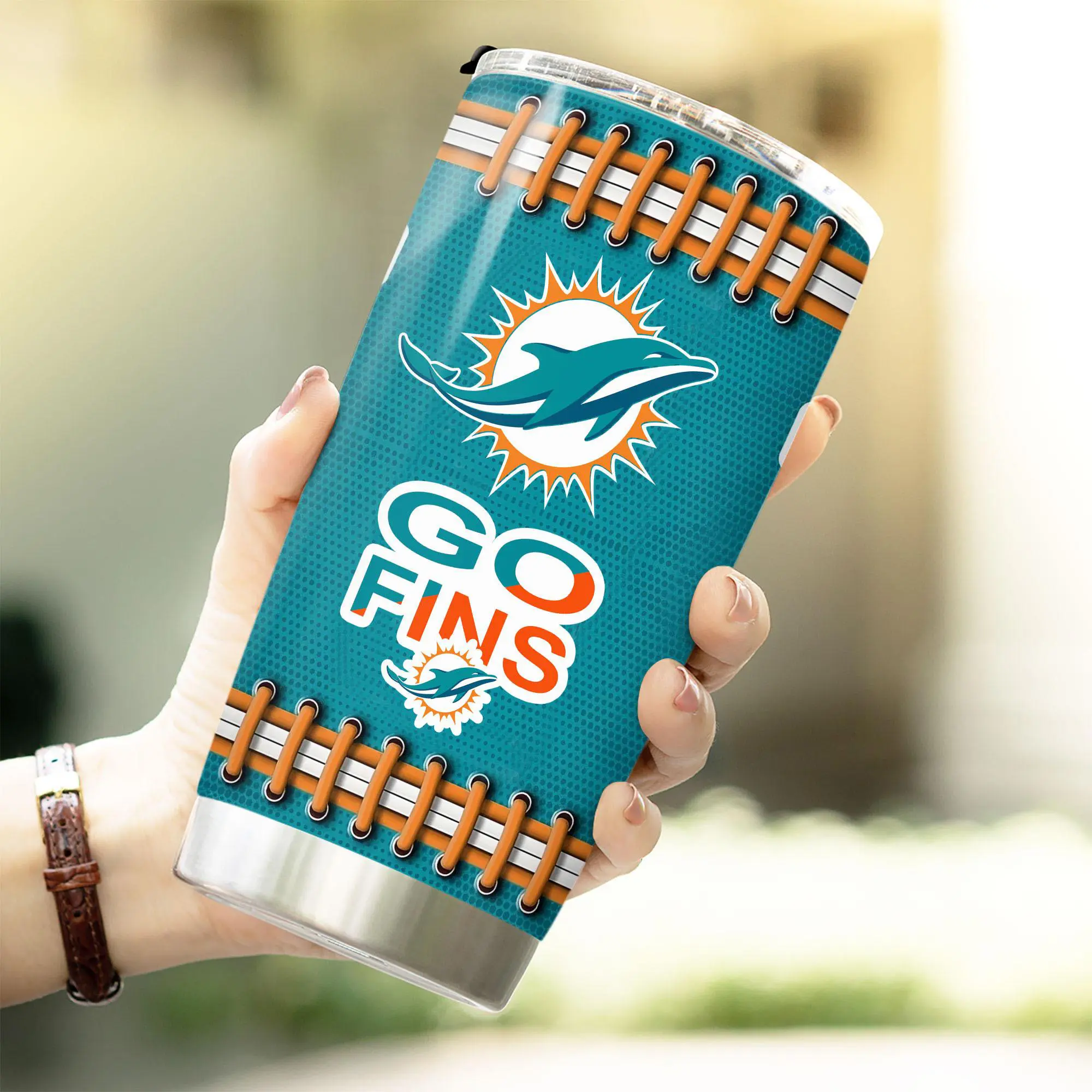 Miami Dolphins Tumbler Cup XXLTEE06923S3