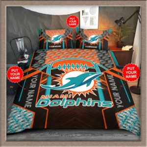 Miami Dolphins bedding set 02