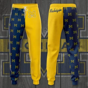 Michigan Wolverines 3D Sweatpant 03