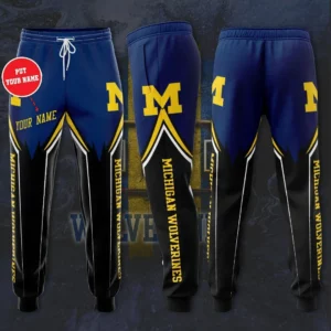 Michigan Wolverines 3D Sweatpant 06
