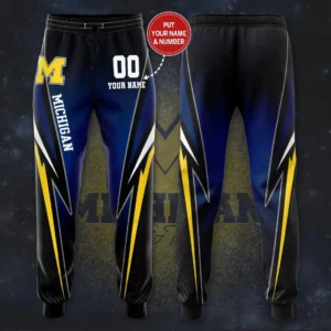 Michigan Wolverines 3D Sweatpant 07