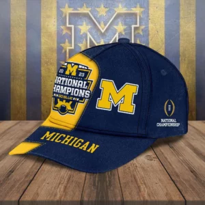 Michigan Wolverines Football Cap XXLTEE0424SY L