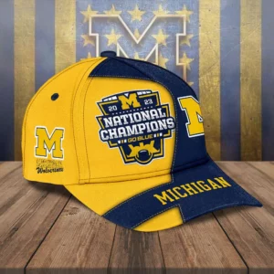Michigan Wolverines Football Cap XXLTEE0424SY R
