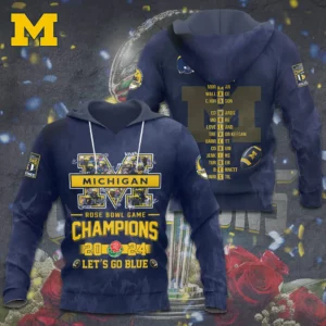 Michigan Wolverines Football Hoodie XXLTEE0124SW