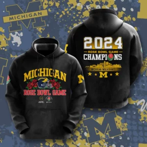 Michigan Wolverines Football Hoodie XXLTEE0124SZ