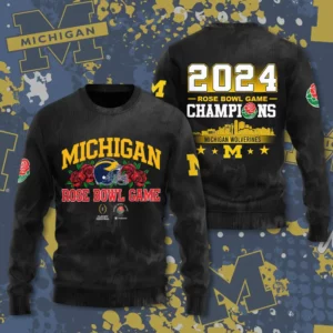 Michigan Wolverines Football Sweatshirt XXLTEE0124SZ