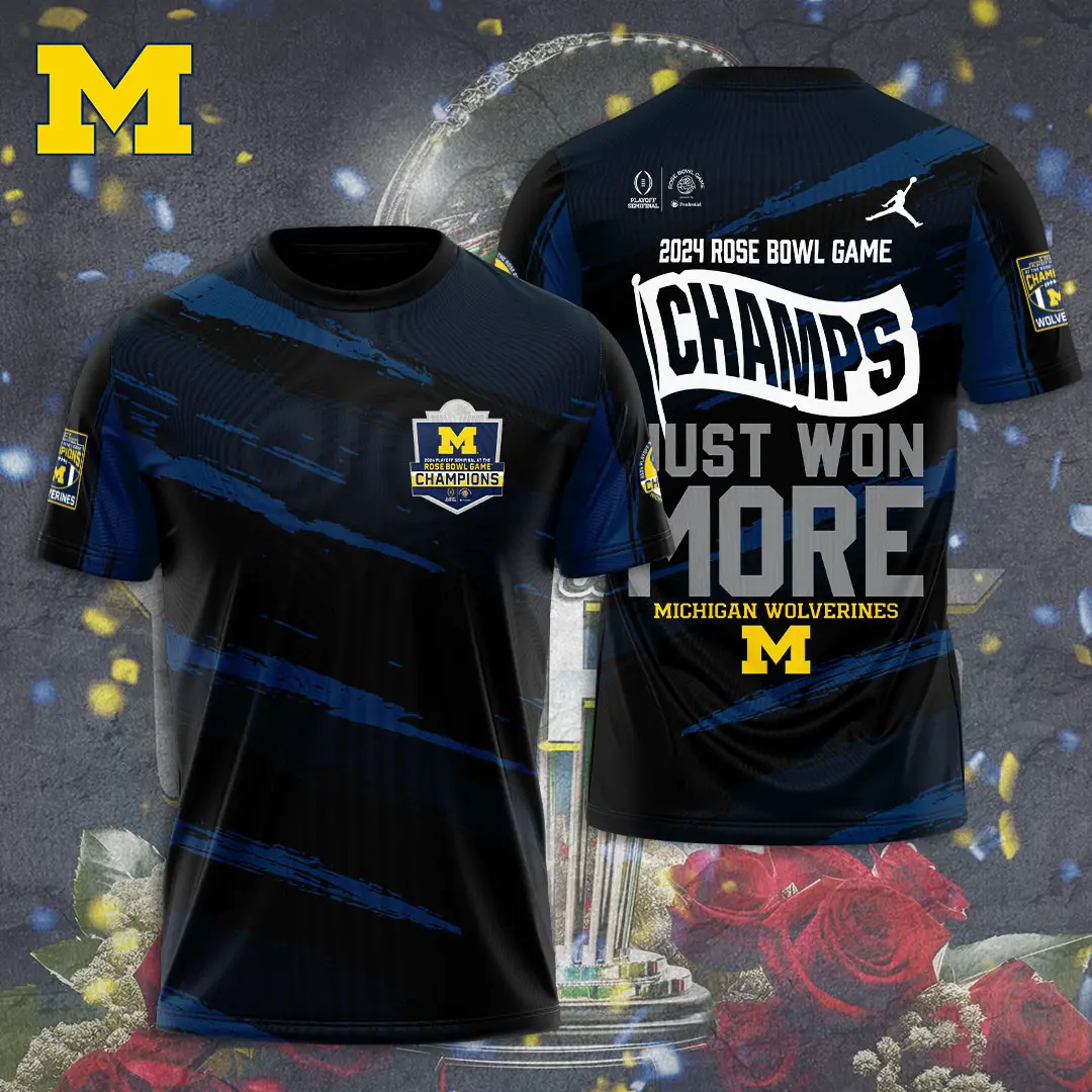 Michigan Wolverines Football T shirt XXLTEE0124ZN
