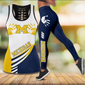 Michigan Wolverines Football Tank Top Leggings XXLTEE0524SF