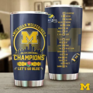 Michigan Wolverines Football Tumbler Cup XXLTEE0124ZL