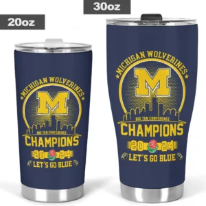 Michigan Wolverines Football Tumbler Cup XXLTEE0124ZL size