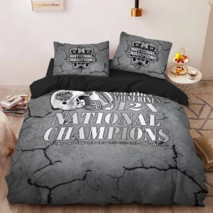 Michigan Wolverines Football bedding set duvet cover pillow shams XXLTEE0524SR
