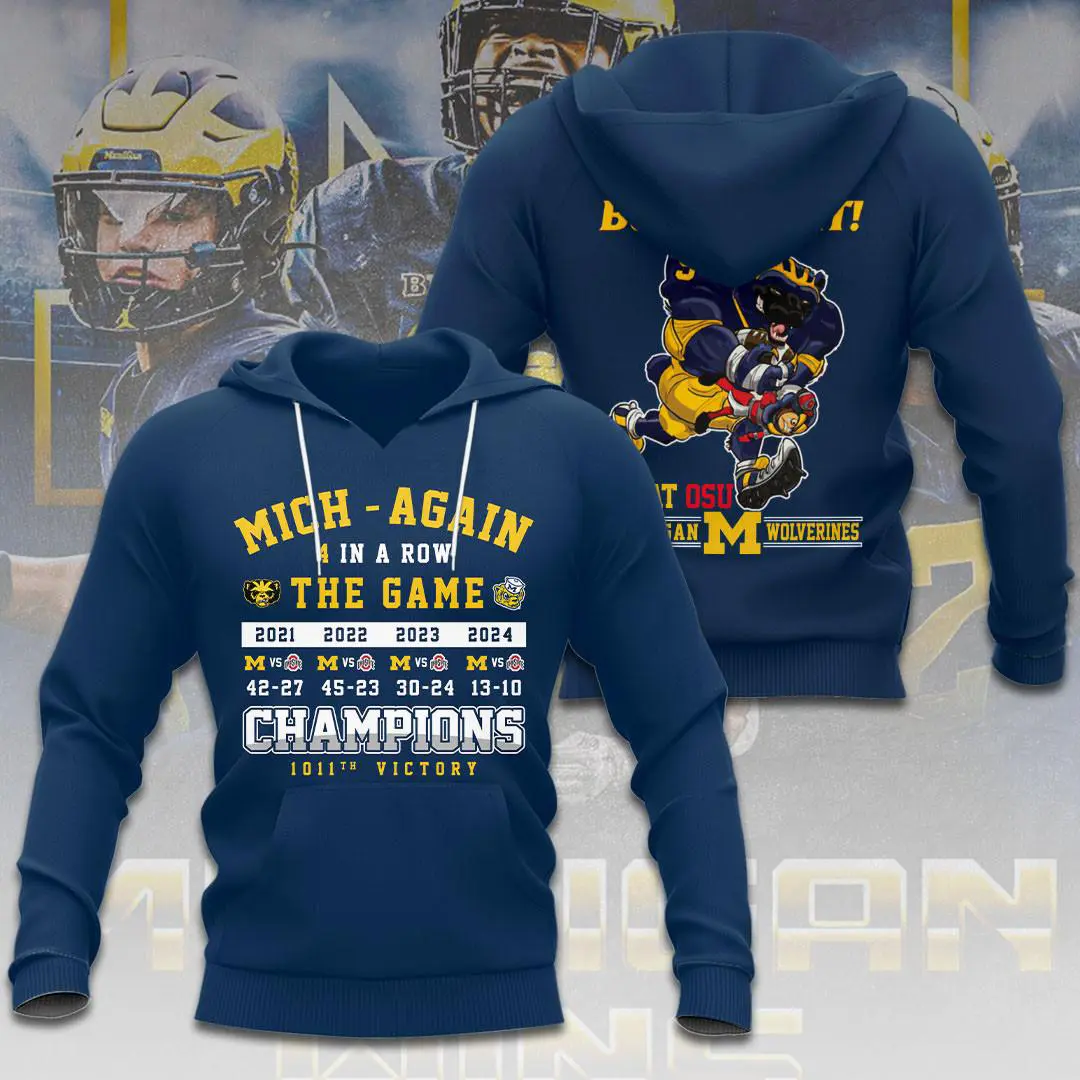Michigan Wolverines Hoodie XXLTEE 35