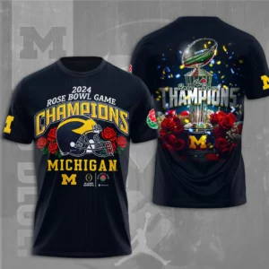 Michigan Wolverines T shirt XXLTEE0124SJ