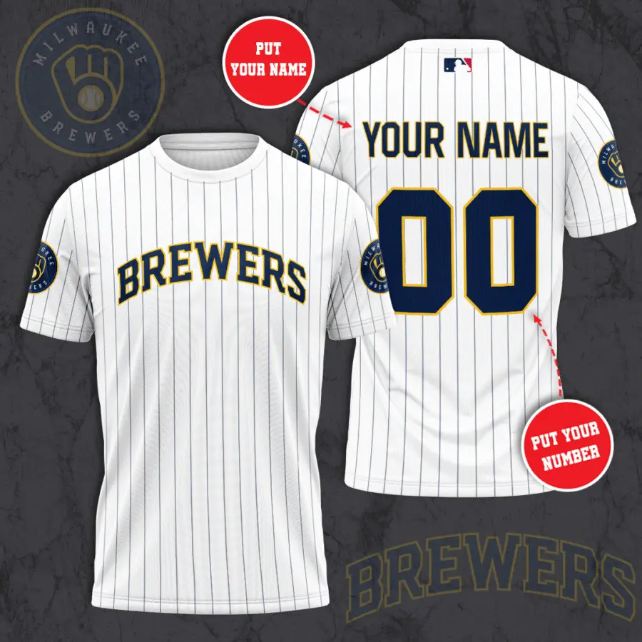 Milwaukee Brewers T shirt 01