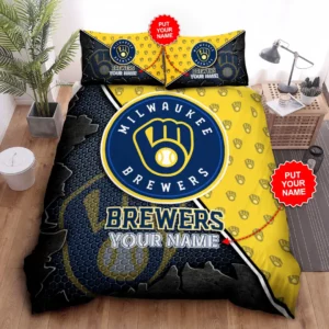 Milwaukee Brewers bedding set 03