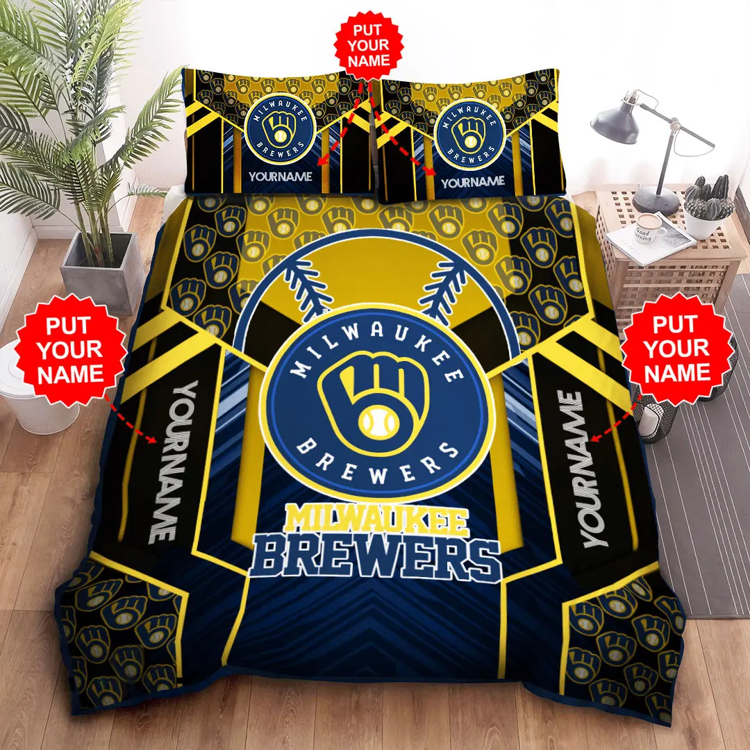 Milwaukee Brewers bedding set 04