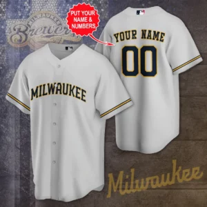 Milwaukee Brewers jersey shirt 03