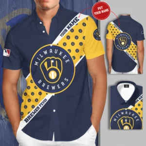 Milwaukee Brewers short sleeve shirt 02