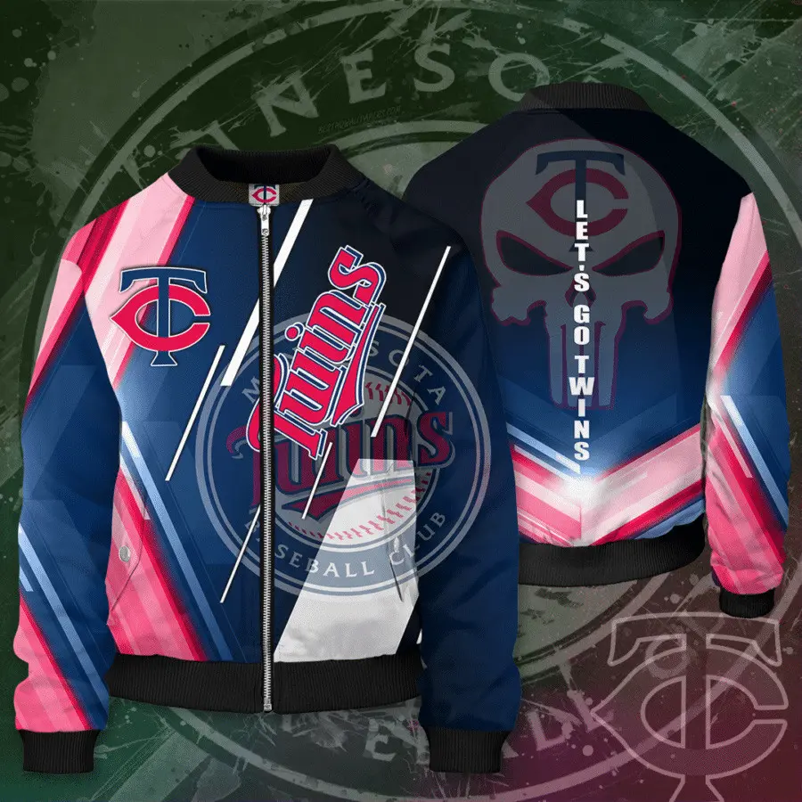 Minnesota Twins Bomber Jacket 01