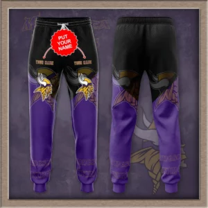 Minnesota Vikings 3D Sweatpant 01