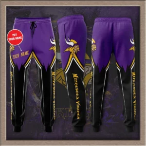 Minnesota Vikings 3D Sweatpant 02