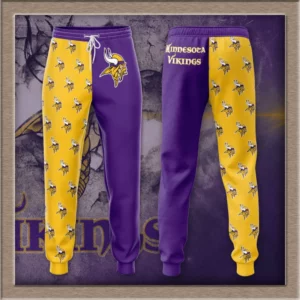Minnesota Vikings 3D Sweatpant 03