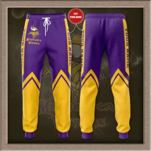 Minnesota Vikings 3D Sweatpant 05