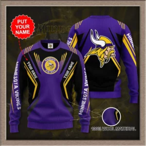 Minnesota Vikings 3D sweater 02