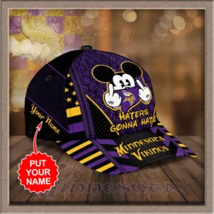 Minnesota Vikings Cap Custom Hat 04