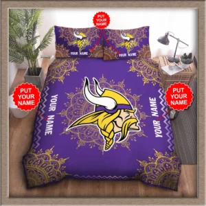 Minnesota Vikings bedding set 01