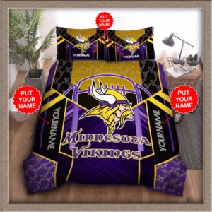 Minnesota Vikings bedding set 02
