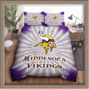 Minnesota Vikings bedding set 05