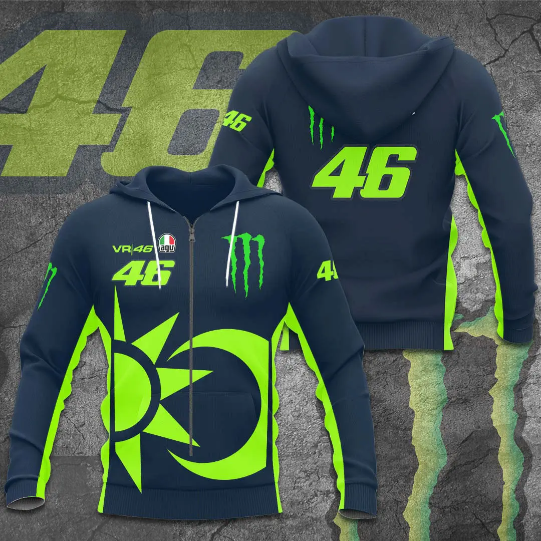 Monster Energy VR46 zip up hoodie